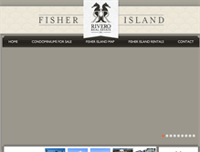 Tablet Screenshot of fisherislandpropertysales.com